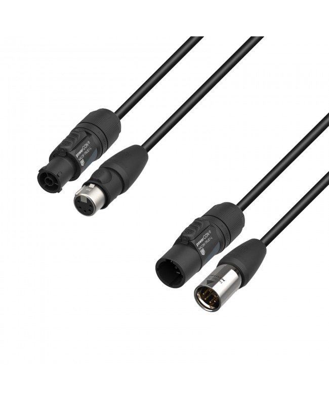 Adam Hall Cables 5 STAR H TCON 5D 1000 IP65 Hybridkabel Strom- und DMX-Signal