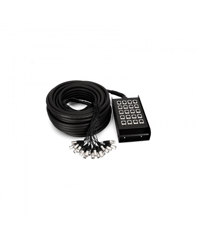 Adam Hall Cables 3 STAR MULTICORE 20 KANAL 50 M Stagebox con cavo
