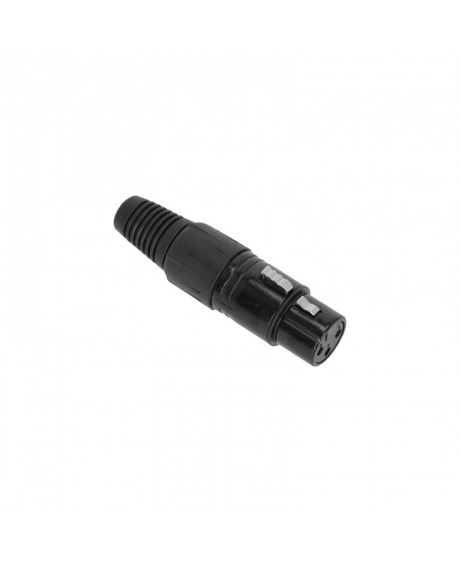 Adam Hall Connectors 3 STAR C XF3 BLK Connettori volanti XLR
