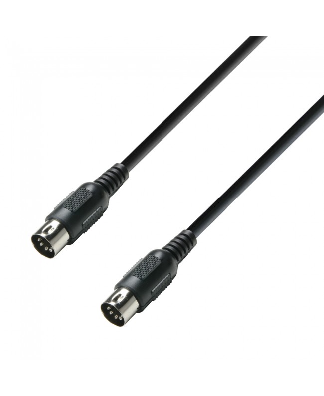 Adam Hall Cables 3 STAR MIDI 0300 BLK Cavi MIDI
