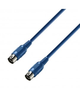 Adam Hall Cables 3 STAR MIDI 0300 BLU Cavi MIDI