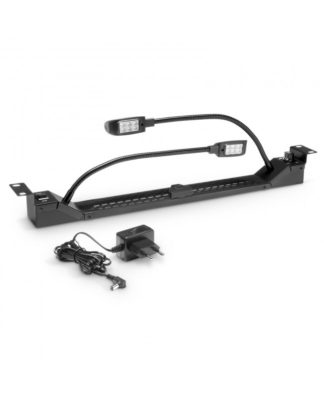 Adam Hall 19 Parts RACK LIGHT 01 GN WHITE BLUE Zubehör