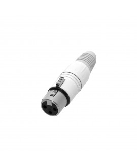 Adam Hall Connectors 4 STAR C XF3 SNOW XLR Cable Connectors