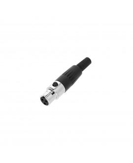 Adam Hall Connectors 4 STAR C XF3 MINI XLR Cable Connectors