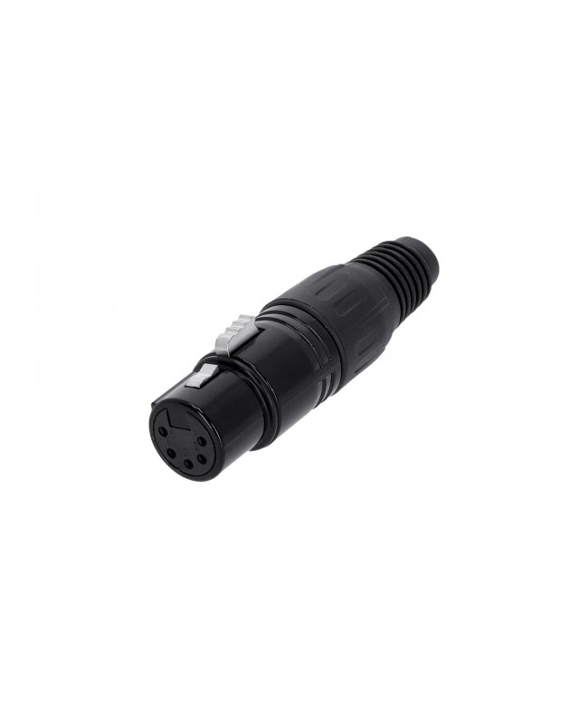 Adam Hall Connectors 4 STAR C XF5 BLK 5-Pin XLR Kabelsteckverbinder