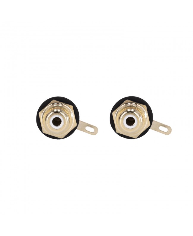 Adam Hall Connectors 4 STAR PR2 BLK Cinch Einbausteckverbinder