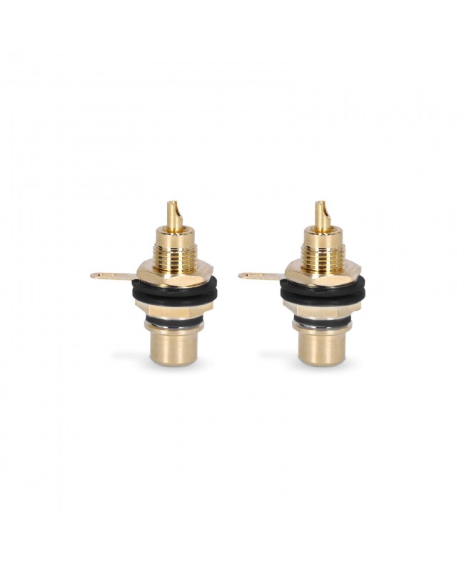 Adam Hall Connectors 4 STAR PR2 BLK Cinch Einbausteckverbinder