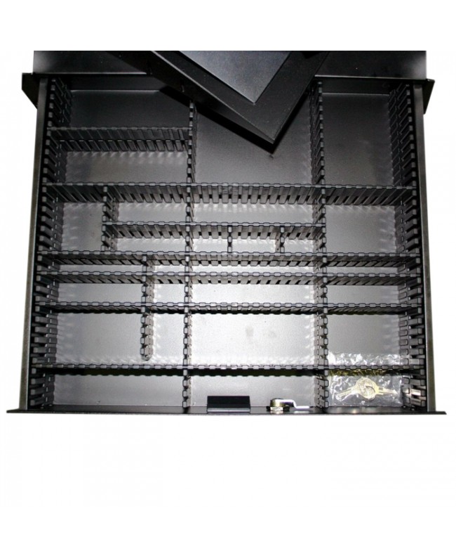 Adam Hall 19 Parts RACK INLAY 02 SEPARATOR LENGTHWISE Cassetti