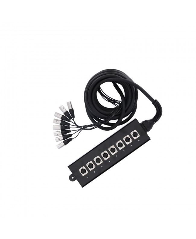 Adam Hall Cables 3 STAR MULTICORE 8 KANAL 10 M Stagebox con cavo
