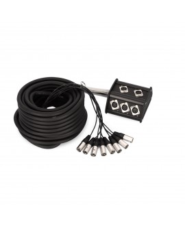 Adam Hall Cables 3 STAR MULTICORE 8 KANAL 15 M Stagebox con cavo