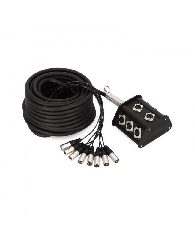 Adam Hall Cables 3 STAR MULTICORE 8 KANAL 15 M Stagebox with cable