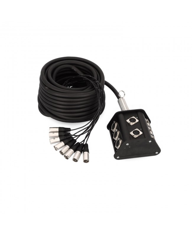 Adam Hall Cables 3 STAR MULTICORE 8 KANAL 15 M Stagebox with cable