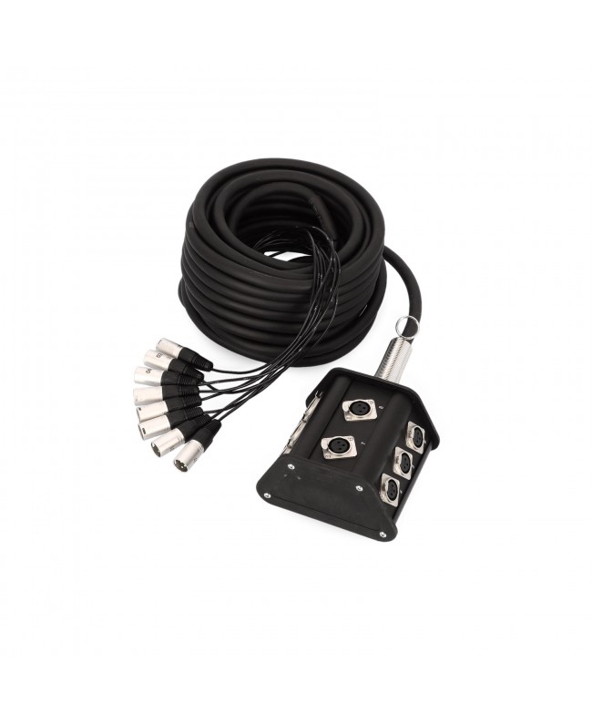 Adam Hall Cables 3 STAR MULTICORE 8 KANAL 15 M Stagebox con cavo