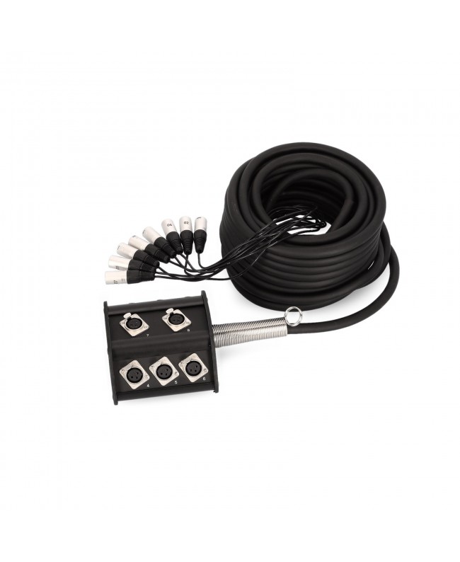 Adam Hall Cables 3 STAR MULTICORE 8 KANAL 15 M Stagebox con cavo
