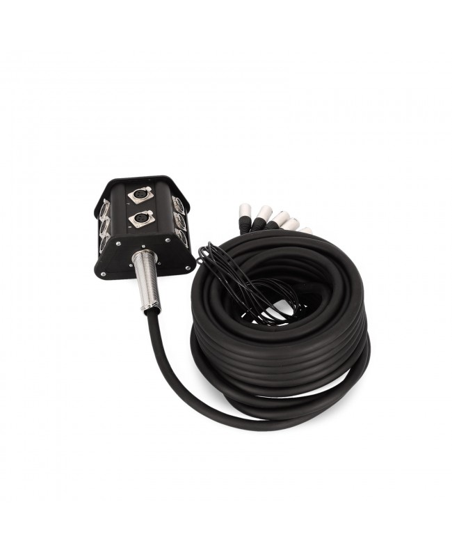 Adam Hall Cables 3 STAR MULTICORE 8 KANAL 15 M Stagebox with cable