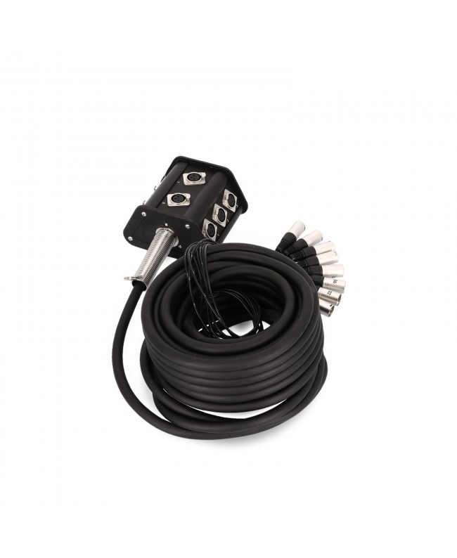 Adam Hall Cables 3 STAR MULTICORE 8 KANAL 15 M Stagebox con cavo