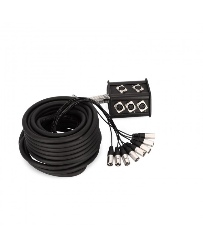 Adam Hall Cables 3 STAR MULTICORE 8 KANAL 15 M Stagebox with cable