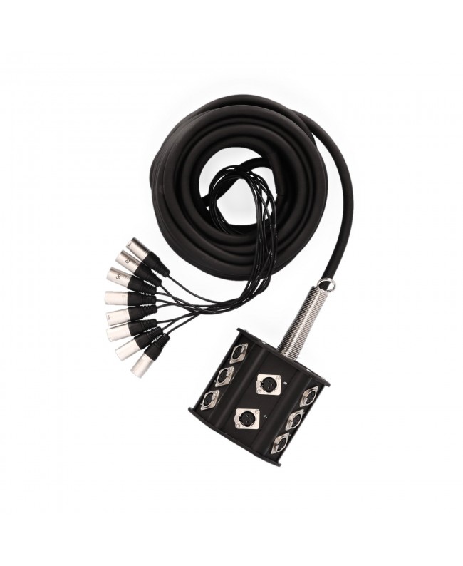 Adam Hall Cables 3 STAR MULTICORE 8 KANAL 15 M Stagebox with cable