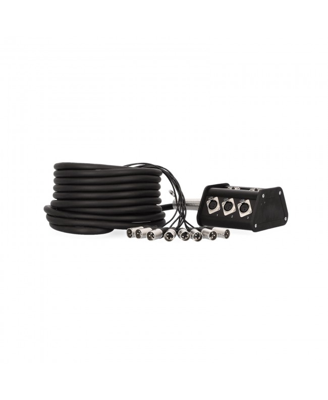 Adam Hall Cables 3 STAR MULTICORE 8 KANAL 15 M Stagebox with cable