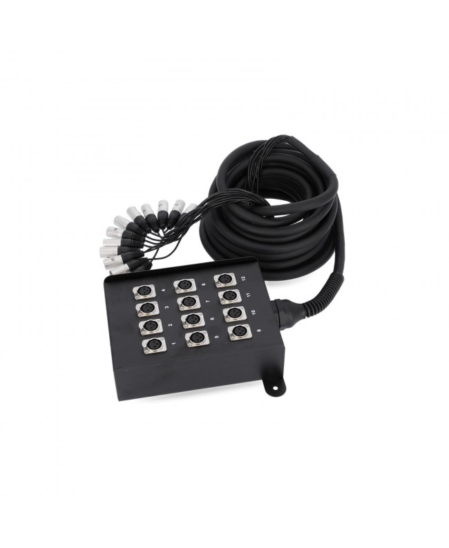 Adam Hall Cables 3 STAR MULTICORE 12 KANAL 10 M Stagebox with cable