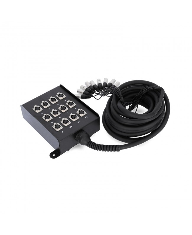 Adam Hall Cables 3 STAR MULTICORE 12 KANAL 10 M Stagebox with cable