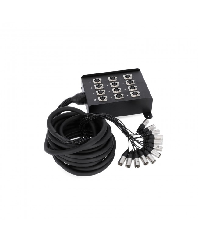 Adam Hall Cables 3 STAR MULTICORE 12 KANAL 10 M Stagebox with cable