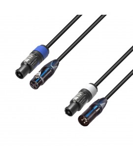 Adam Hall Cables 5 STAR H PCON D 0150 Cavi ibridi alimentazione & segnale DMX