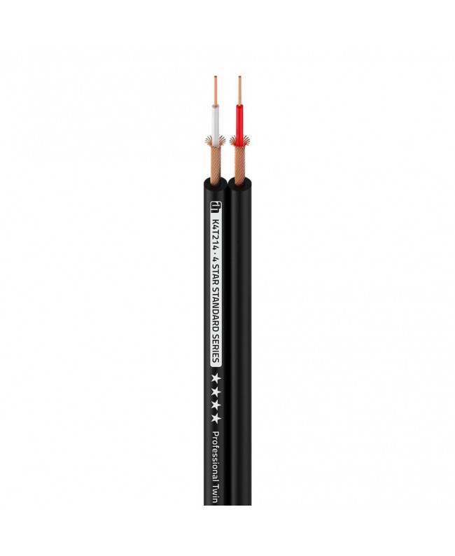Adam Hall Cables 4 STAR TWIN 214 Symmetrische Audio Kabel