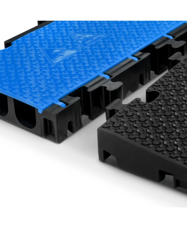 Defender 3 2D BLU MID SECTION Pedane passacavi