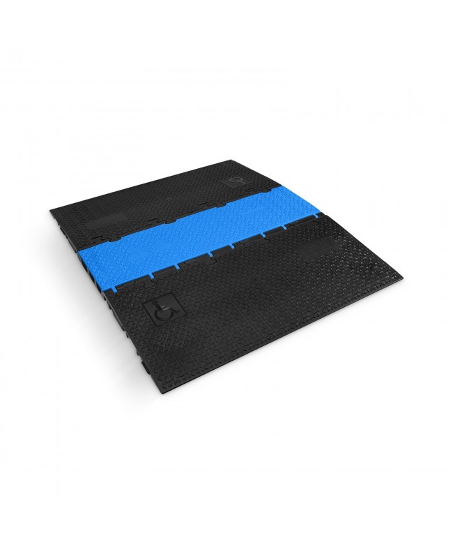 Defender 3 2D BLU MID SECTION Pedane passacavi