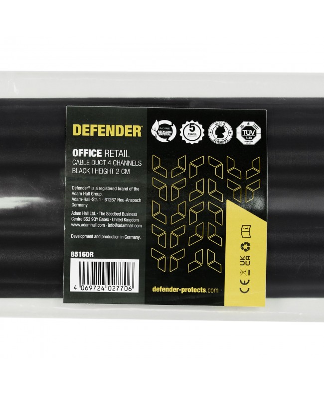 Defender OFFICE GREY RETAIL Pedane passacavi