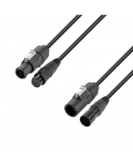Adam Hall Cables 4 STAR H TCON 5D 1000 Cavi ibridi alimentazione & segnale DMX