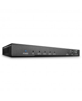 LINDY 38231 4 Port HDMI 18G Splitter with Audio & Downscaling Video Splitters