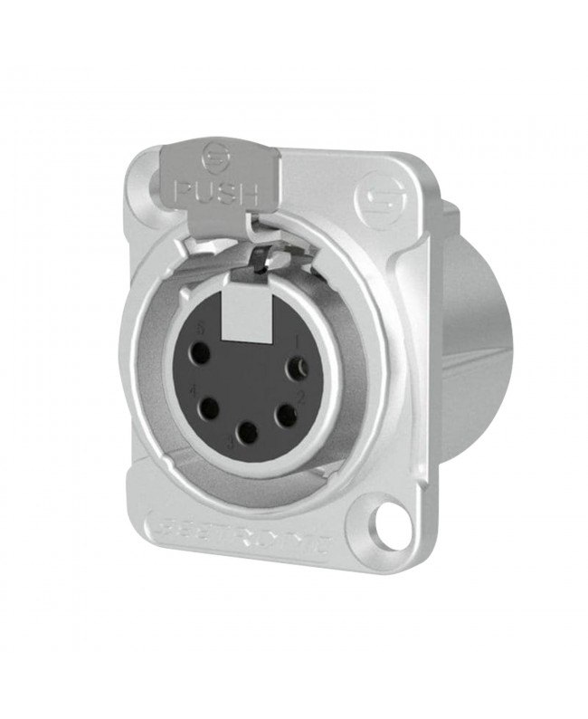 SEETRONIC Telaio XLR - 5 poli - Femmina Connettori a panello XLR 5-pin