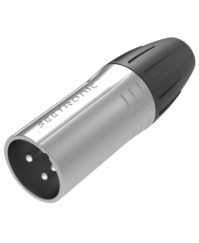 SEETRONIC XLR 3P Connector - male XLR Kabelsteckverbinder