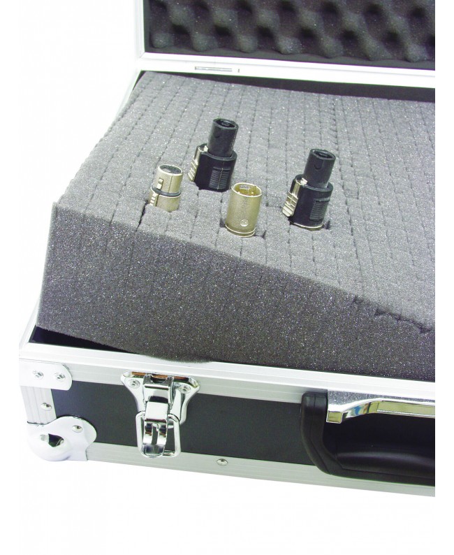 Roadinger Universal-Koffer-Case FOAM GR-1 schwarz | B-STOCK Second Chance