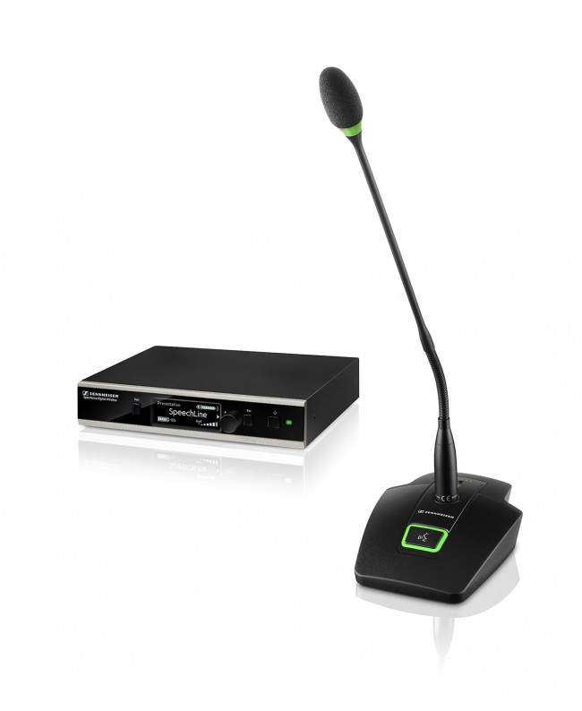 Sennheiser SL TS 153 GN L SET DW 3 EU Schwanenhalsmikrofone