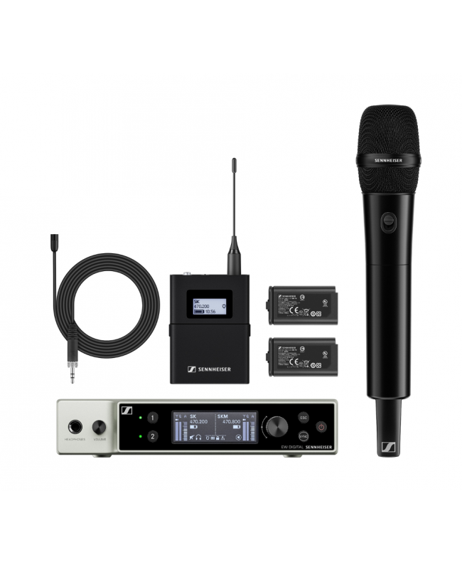 Sennheiser EW-DX MKE 2 / 835-S SET (Q1-9) Handheld Wireless Systems