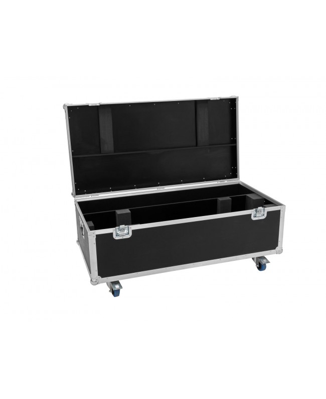 Roadinger Flightcase HIGHLINE 1x LED SL-600, mit Rollen Scheinwerfer-Cases