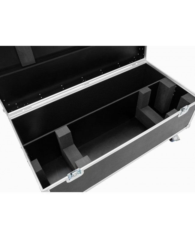 Roadinger Flightcase HIGHLINE 1x LED SL-600, mit Rollen Scheinwerfer-Cases