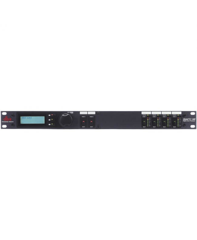 Dbx ZonePRO 640 Installationsmixer