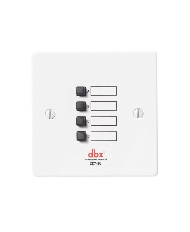 Dbx ZC-7 Accessori installazione PA