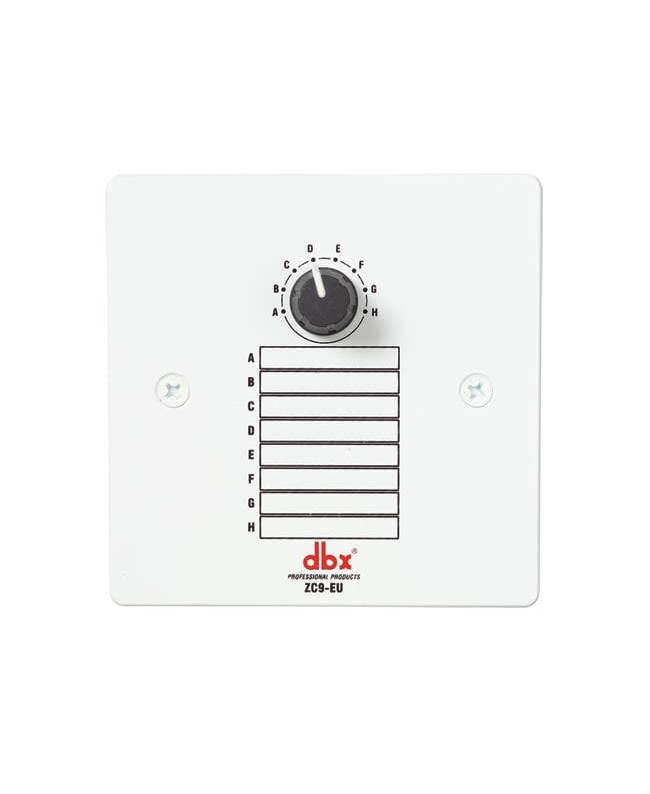 Dbx ZC-9 Accessori installazione PA