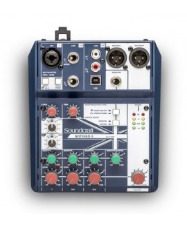 Soundcraft NOTEPAD-5 Analog Mixer