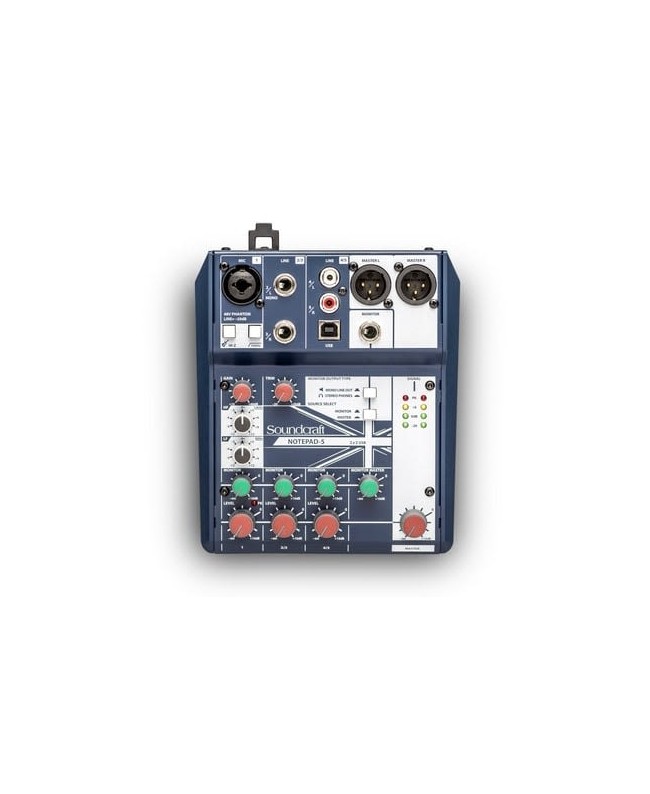 Soundcraft NOTEPAD-5 Mixer analogici