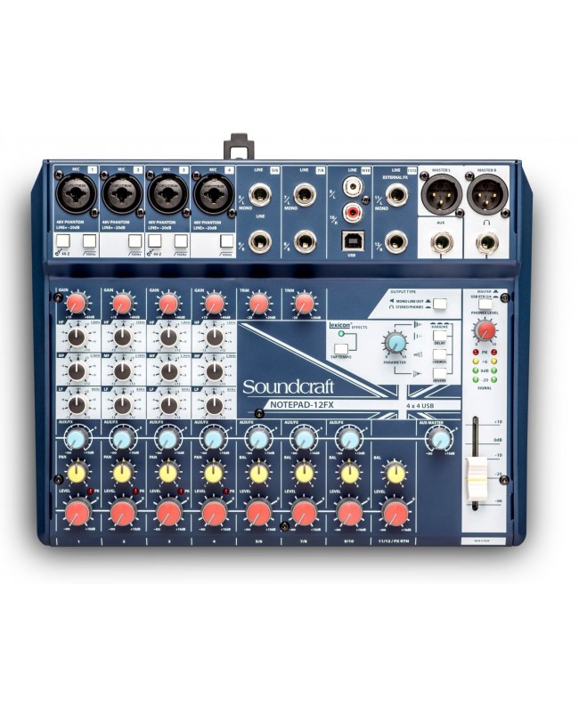 Soundcraft NOTEPAD-12FX Analog Mixer