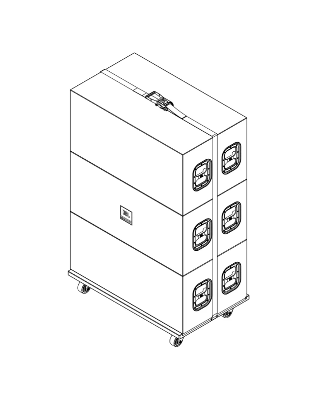 Jbl SRX928S VT CVR Cover per altoparlanti
