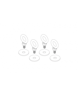 Jbl Universal M10 eyebolt kit, includes (4) Accessori per Line Array