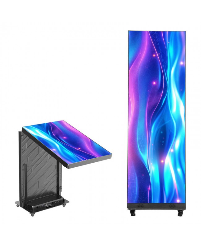 EGO Display P2.5 n°2 Foldable Pixel Totem - Indoor in flight Indoor LED Walls