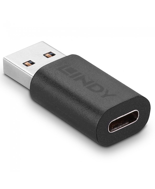LINDY 41904 USB 3.2 Type A to C Adapter USB Adapter Cables